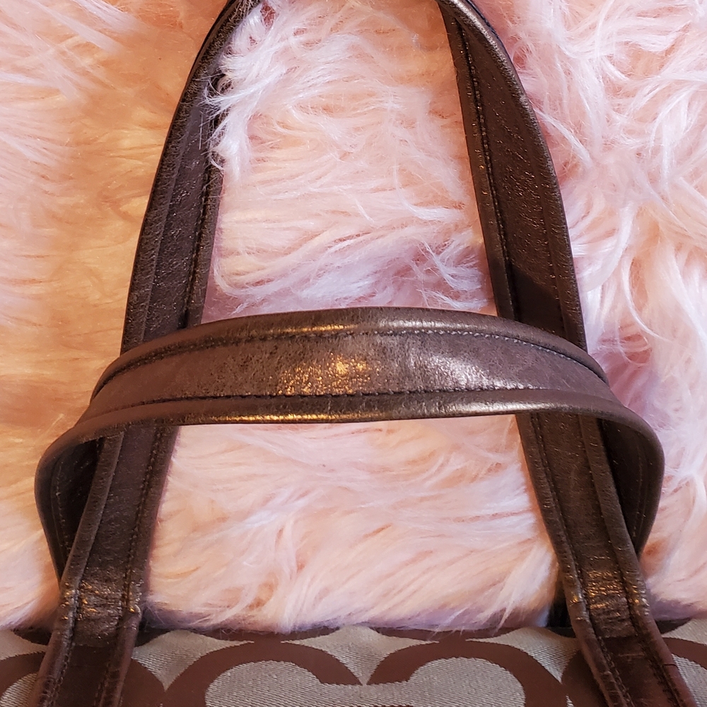Coach Poppy Op Art Glam Tote - Picture 6 of 7